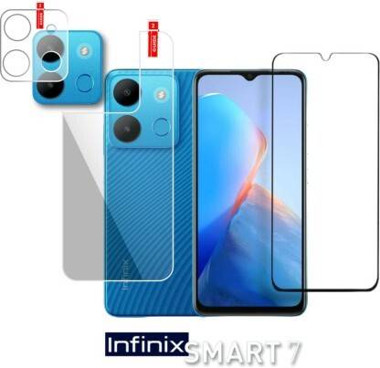 Aleena Front and Back Tempered Glass for INFINIX SMART 7