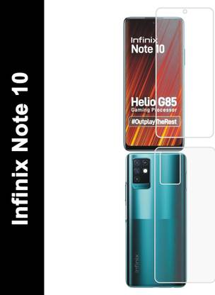 DESIBUZZ Front and Back Screen Guard for Infinix Note 10