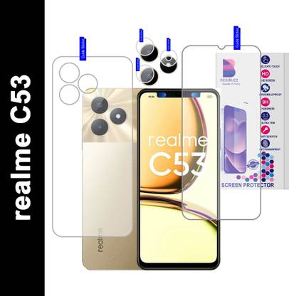 DESIBUZZ Front and Back Tempered Glass for {Flexible}