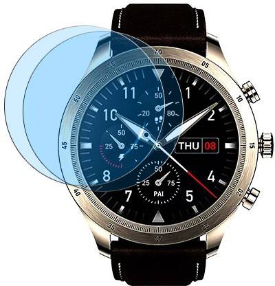 SOMTONE Impossible Screen Guard for Amazfit Zepp Smartwatch