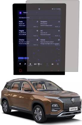 Zealsy Impossible Screen Guard for Compatible For MG HECTOR FACELIFT SMART PRO SHARP PRO EX SAVVY PRO 14 INCH Infotainment System