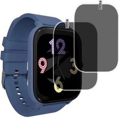 KHWABEEDA Impossible Screen Guard for Zebronics ZEP fit 8220CH Smart watch screen guard (pack of 2)