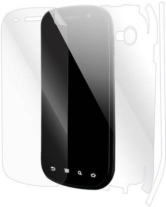 INDIKAN Front and Back Screen Guard for Samsung Google Nexus S