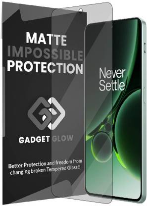 Gadget Glow Impossible Screen Guard for OnePlus Nord 3 5G, Nord 3 5G, OnePlus Nord 3, ( Matte Glass )