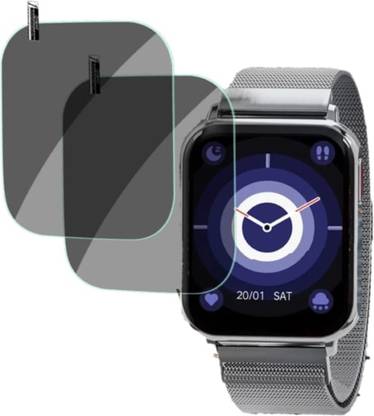 KHWABEEDA Impossible Screen Guard for FIRE- BOLTT KING SMART WATCH( PACK OF 2)