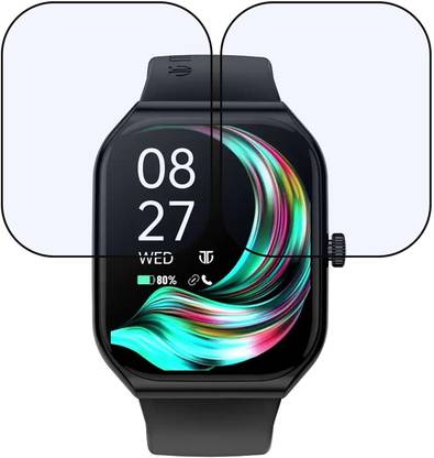 AHWAVEEDA Impossible Screen Guard for Titan Smart Watch 3.0 Compatible Smartwatch Screen protector Clear View Best Fit