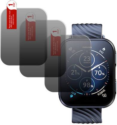 HIDEOUS Impossible Screen Guard for motorola moto watch 200