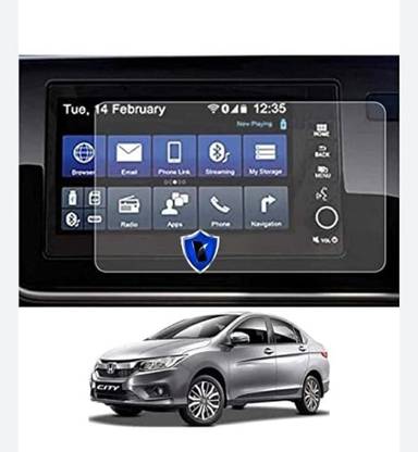 Grip Gaurd Edge To Edge Screen Guard for Dashboard System Guard of Honda City Car Music system (Pack of 1)