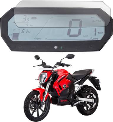 Zealsy Impossible Screen Guard for REVOLT RV 400 Screen Guard Protector Accessories Motorcycle Digital Console Speedometer- Clear