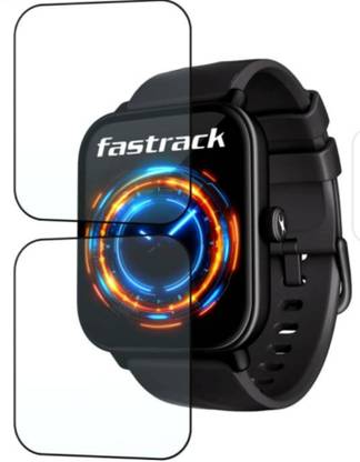 KHWABEEDA Impossible Screen Guard for FASTRACK LIMITLESS GLIDE ULTRA SMART WATCH SCREEN GUARD ( PACK OF 2)