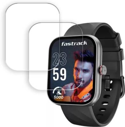 DOWRVIN Impossible Screen Guard for FASTRACK REVOLTT FS2 1.91 SMART WATCH SCREEN GUARD (PACK OF 2)