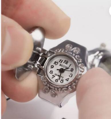 Varsha Impossible Screen Guard for Retro Digital Couple Watch Ring Quartz Round Quartz Finger Rings Men Smartwatch - Copy (14)