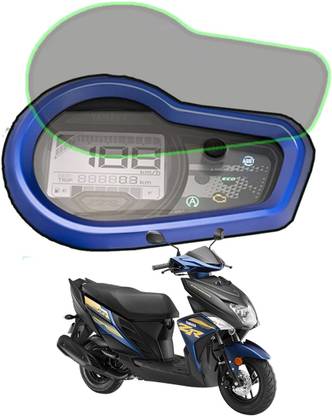 Zealsy Impossible Screen Guard for Yamha Rayzr Scooter Analog Speedometer Display Flexible Screen Protector Clear