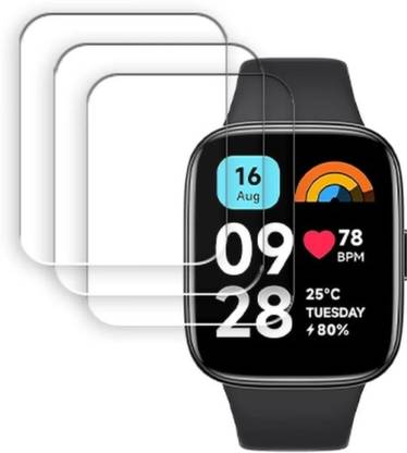 DB Impossible Screen Guard for REDMI WATCH 3 ACTIVE 1.83 SMART WATCH SCREEN GUARD( PACK OF 3)