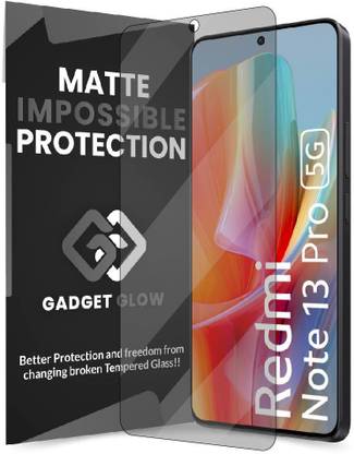 Gadget Glow Impossible Screen Guard for Redmi Note 13 Pro 5G, Redmi Note 13 Pro, Redmi Note 13 5G, Redmi Note 13