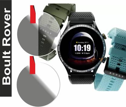 JSGROWITTECH Impossible Screen Guard for BOULT ROVER,SMART WATCH SCREEN GUARD