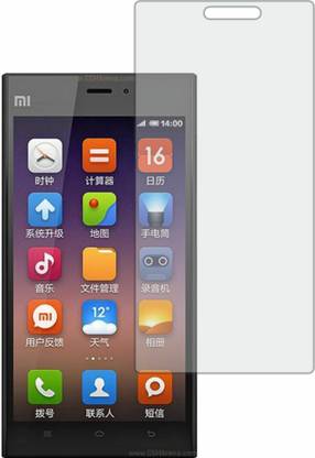 MOBART Tempered Glass Guard for MI3 (Flexible & Shatterproof)