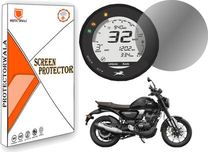 Protectorwala Impossible Screen Guard for TVS RONIN 225 BS6 Screen Guard Protector Accessories Motorcycle Digital Console Speedometer- Clear