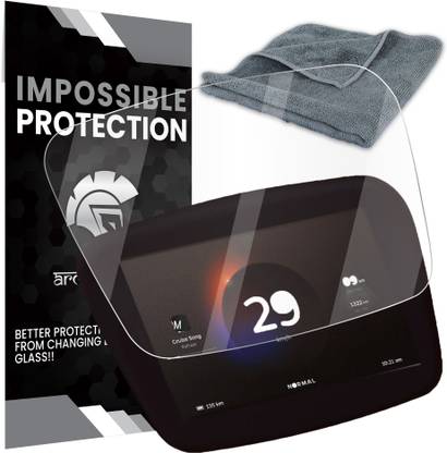 ArmourPro Camera Lens Protector Accessory Combo for Ola S1 Pro, Edge to Edge Clear Guard with 150 GSM Microfiber Cloth 36cm x 36cm