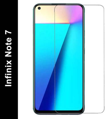 Micvir Tempered Glass Guard for Infinix Note 7