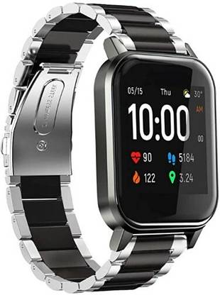 Hum Nano Glass for HAYLOU LS02 SmartWatch (Silver-Black AI