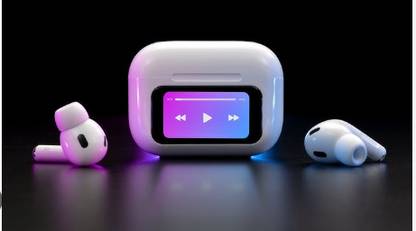 Earbuds Nano Glass for AirPods Pro With a Screen Dumb - Copy (5)