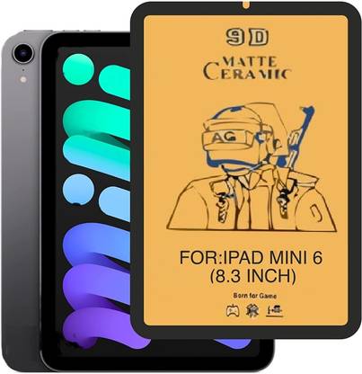 A-Allin1 Nano Glass for iPad Mini 6 6th Gen 8.3inch, Flexible Nano Matte Tempered Glass | Screen Protector Full HD Quality Edge to Edge Coverage