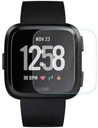 Guardor Nano Glass for Fitbit Versa1 SmartWatch Screen Guard Scratch Guard Full Screen Protector Compatible for Fitbit Versa 1" Unbreakable Screen Guard