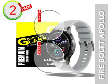 FINCH Nano Glass for Newly Launched FIRE BOLTT APOLLO 1.43 INCH DISPLAY SCREEN GUARD