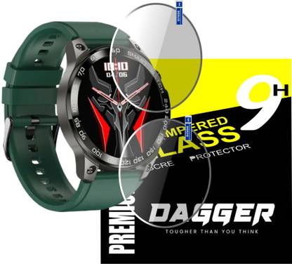 Olonga Nano Glass for FIRE BOLTT DAGGER 1.43 inch HD AMOLED SMART WATCH