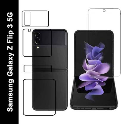 4 YARDS Front and Back Screen Guard for Samsung Galaxy Z Flip 3 5G