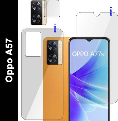 PONDRIK Front and Back Screen Guard for OPPO A77s, Oppo A57