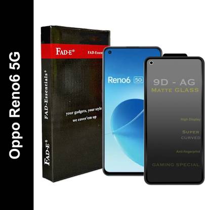 FAD-E Tempered Glass Guard for OPPO Reno6 5G, OPPO Reno 6