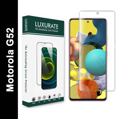 LUXURATE Tempered Glass Guard for Motorola G52