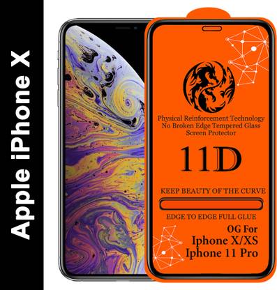 Ascensify Edge To Edge Tempered Glass for Apple iPhone X
