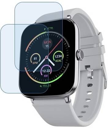 DEACON Screen Guard for SG128-Fire-Boltt Dynamite Bluetooth Calling Smartwatch (Silver)