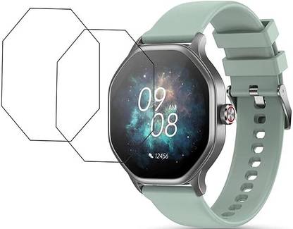 Aaruteck Screen Guard for Pebble Hive Compatible Smartwatch Screen Protector Flexible Unbreakable Scratch resistance