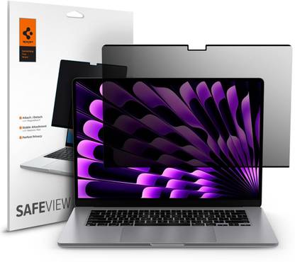 Spigen Screen Guard for MacBook Air 15 inch (M2,2023), MacBook Air 15 inch (M3,2024), MacBook Air 15 inch (M4,2025)