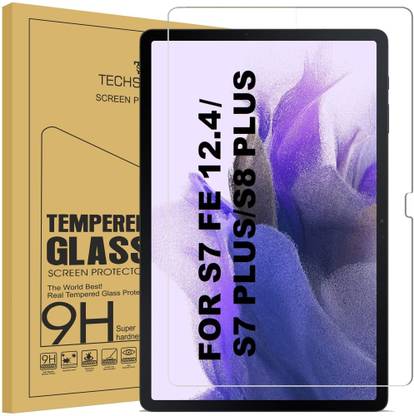 TECHSHIELD Screen Guard for Samsung Galaxy Tab S10 Plus/ S9 Plus/S9 FE Plus/S7 FE 5G/S8 Plus/S7Plus 12.4''