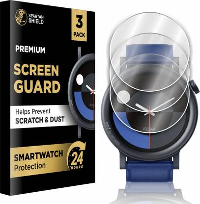 spartan shield Screen Guard for CMF by Nothing Watch Pro 2 SmartWatch (1.32") | Anti Scratch | HD Clear | Touch Sensitive | Your Smart Screen's 9H Protector [Not Tempered Glass]