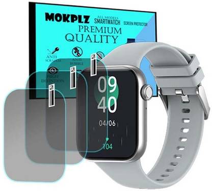 MOKPLZ Screen Guard for CROSSBEATS IGNITE HUSTLE SMARTWATCH