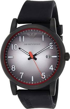 LIGHTWINGS Screen Guard for Emporio Armani Mens Gunmetal-Tone Watch AR11176
