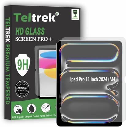 TELTREK Screen Guard for Apple Ipad Pro 11 2024 (A2837/A3006/A2836)