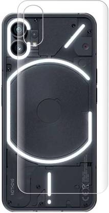 milestone mobile accessories Screen Guard for Back Membrane (Unbreakable) Screen Protector Nothing Phone 1 Back Screen Protector