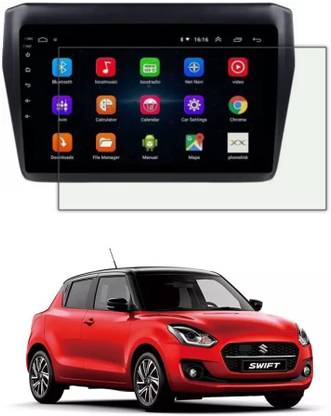 somupr Screen Guard for Screen Guard Swift Touch Screen Car Display Navigation Screen Matte Finish Screen Protector Maruti Suzuki Swift