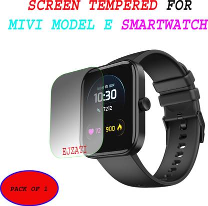 EJZATI Screen Guard for MIVI MODEL E SMARTWATCH