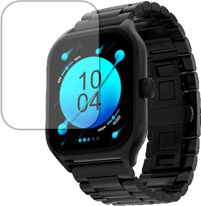 MOBIZONE Screen Guard for Fire bolt Solaris Smart Watch Screen Guard | Unbreakable | Edge to Edge Full Screen Coverage and Easy Installation Kit