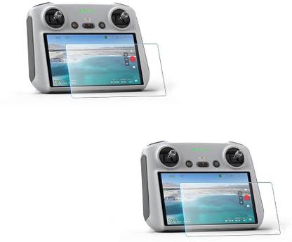 Techvik Screen Guard for (Pack Of 2) DJI Smart Controllers, DJI RC, RC2 9H+ Flexible Screen Protector For, DJI RC Pro, DJI Mini 3, DJI Mini 3 Pro, DJI Mini 4 Pro, Air 3, Mavic 3 Pro, Mavic 3 Classic, DJI Mavic Air 2S RC