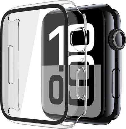KAZUKI Screen Guard for 44mm Apple Watch Series SE 2 / 6 / SE / 5 / 4 44mm Hard PC Watch Case (Clear)