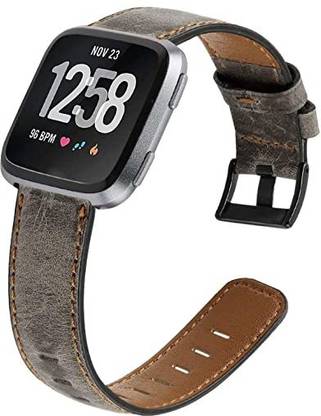 goldentomb Screen Guard for EZCO Leather Bands Compatible with Fitbit Versa Versa 2